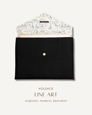 Line Art ✨ uvnitř originální, zvenku nadčasový. . . . #laptopcase #laptopsleeve #travelorganizer #officemusthave...
